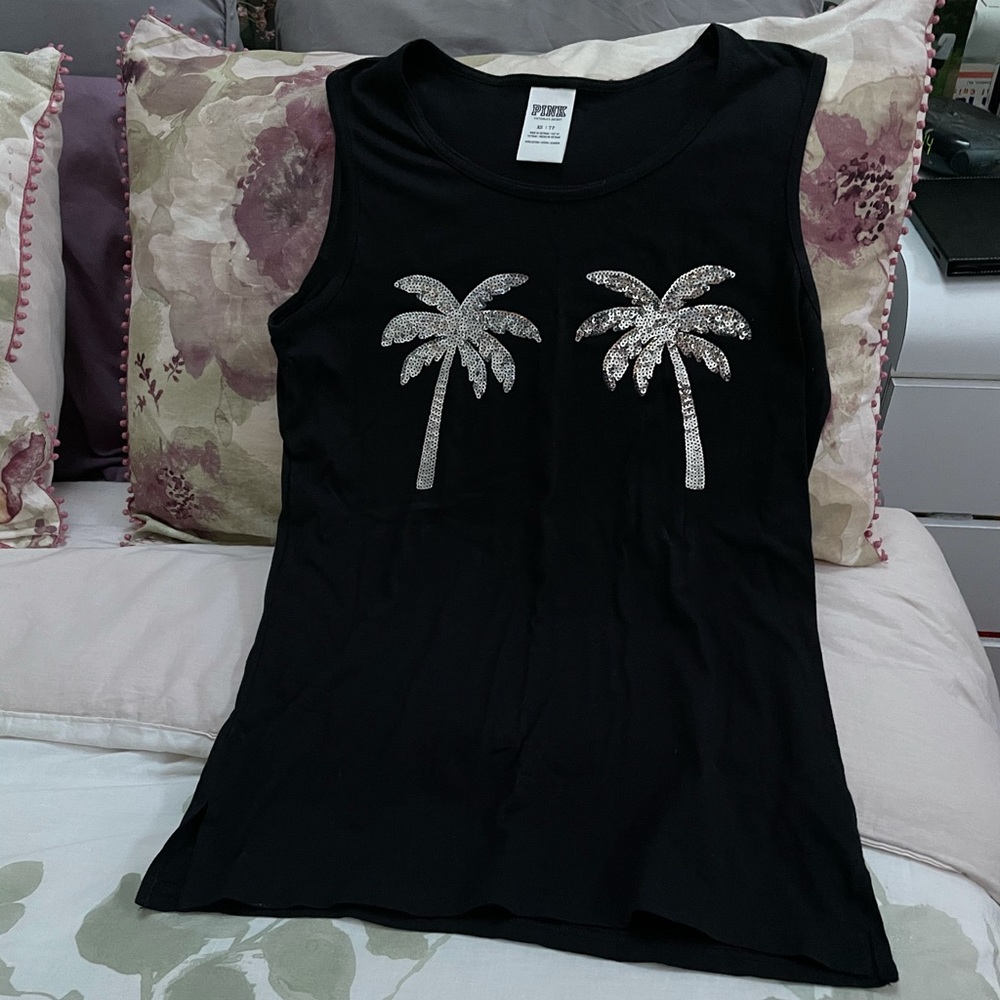 Victoria’s Secret pink Bling tank top